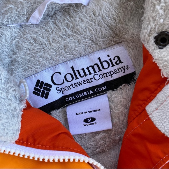 Columbia Orange & White Jacket - Picture 2 of 7
